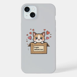 Fragile: Contains Love iPhone 15 Plus Case