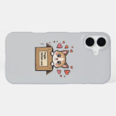 Fragile: Contains Love iPhone Hoesje (Achterkant horizontaal)