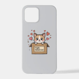 Fragile: Contains Love iPhone 12 Pro Hoesje