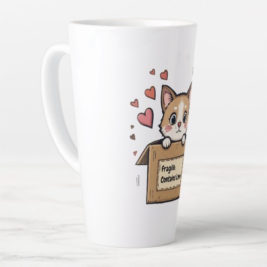 Fragile: Contains Love Latte Mok (Linkerhoek)