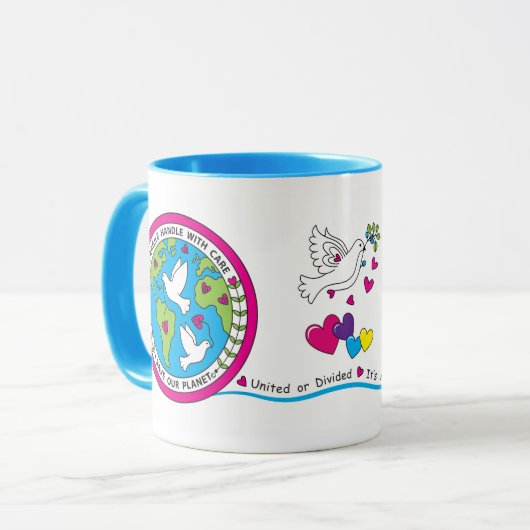 Fragile handgreep met Care_ Mok (Voorkant links)