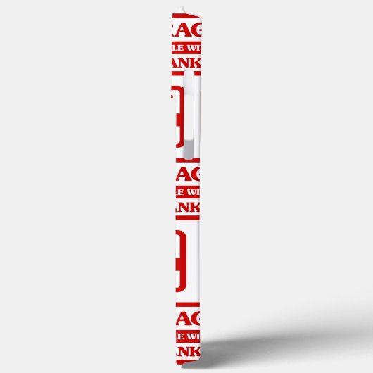 Fragile handgreep met zorg Case-Mate iPhone case (Achterkant / Links)