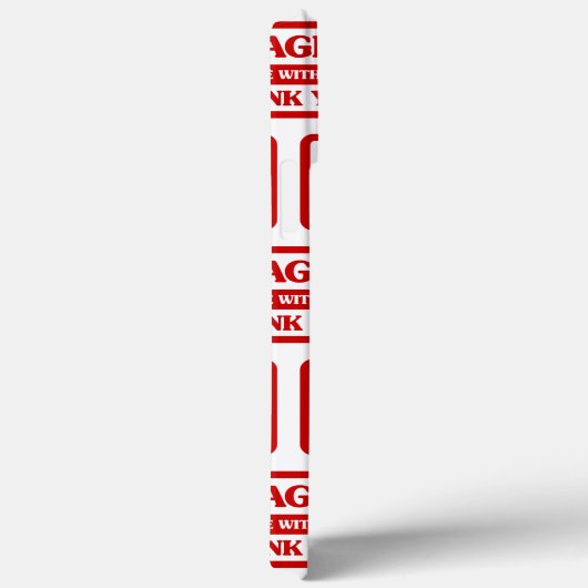 Fragile handgreep met zorg Case-Mate iPhone case (Achterkant / Rechts)