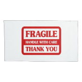 Fragile handgreep met zorg kussensloop (Achterkant-Rechts)