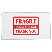 Fragile handgreep met zorg kussensloop (Voorkant-Rechts)