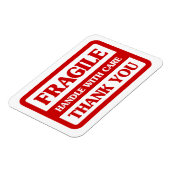 Fragile handgreep met zorg magneet (Linkerzijde)
