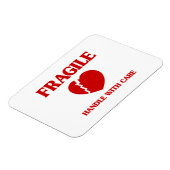 Fragile hartbehandeling met zorg magneet (Linkerzijde)