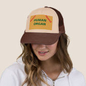 Fragile Human Organ Trucker Hat Pet (In situ)