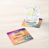 Fragile Life Prayer Kartonnen Onderzetters (Insitu)