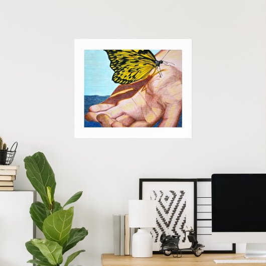 Fragile Life Print (Thuiskantoor)