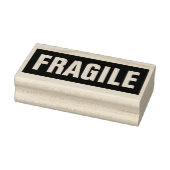 Fragile mailing rubberstempel (Stempel)