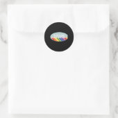 Fragile Masculinity-Sticker Ronde Sticker (Tas)