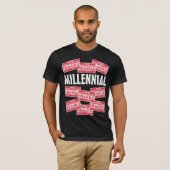Fragile Millennium, handig met zorg T-shirt (Voorkant volledig)