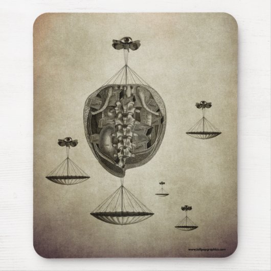 Fragile mousepad muismat (Voorkant)