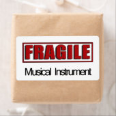 Fragile Musical Instrument Labels (Insitu)