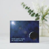 Fragile Planet Briefkaart (Staand voorkant)