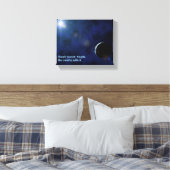 Fragile Planet Canvas Afdruk (Insitu (Slaapkamer))