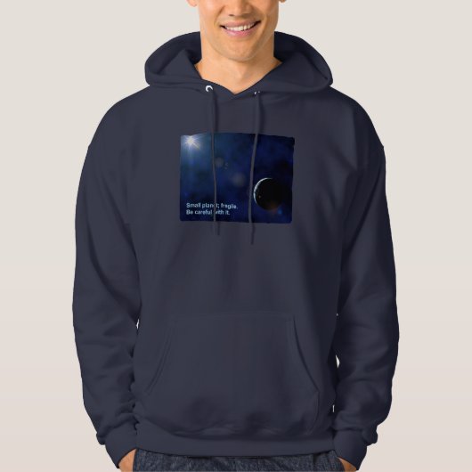 Fragile Planet Hoodie (Voorkant)