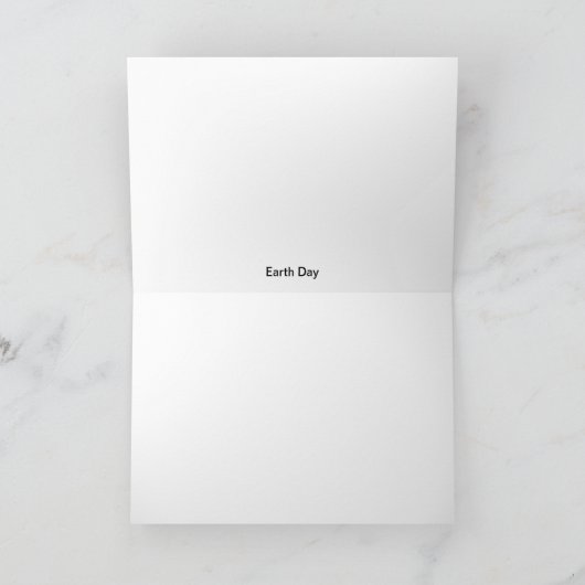 Fragile Planet Kaart (Binnen)