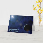 Fragile Planet Kaart (Gele Bloem)