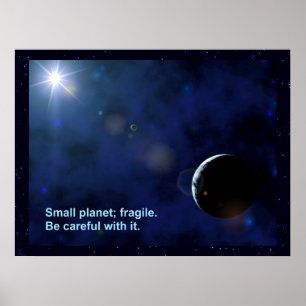 Fragile Planet Poster