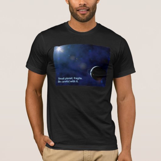 Fragile Planet T-shirt (Voorkant)