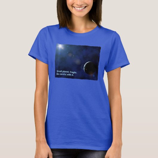 Fragile Planet T-shirt (Voorkant)