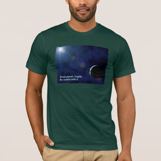 Fragile Planet T-shirt (Voorkant)