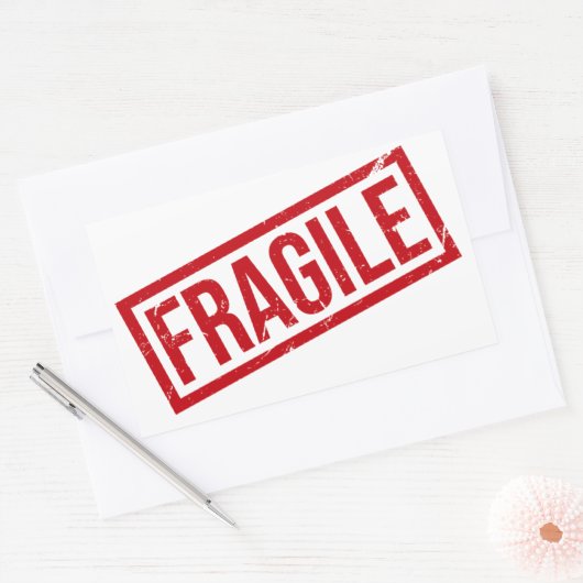 FRAGILE Shipping Labels | Handle With Care Sticker (Envelop)