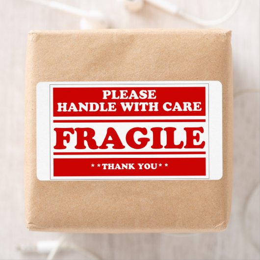 Fragile Stickers for Shipping and Moving Please Ha (Insitu)