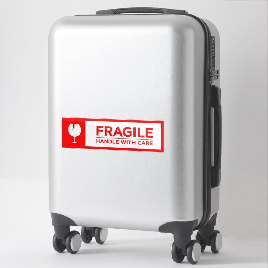 Fragile Stickers Handle with Care (Koffer)