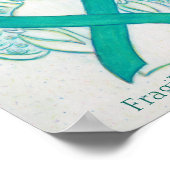 Fragile X Syndrome Awareness Ribbon Angel Print (Hoek)