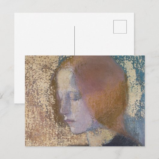 Fragment, 1904, van Helene Schjerfbeck Briefkaart (Voorkant / Achterkant)