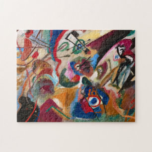 Fragment 2 voor Samenstelling VII, 1913 door Kandi Legpuzzel