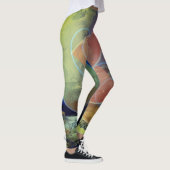 Fragment Moderne Kunst Leggings (Rechts)
