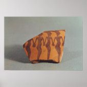 Fragment van aardewerk poster (Voorkant)