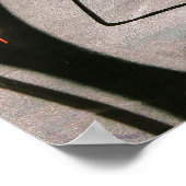 Fragment van de Berlijnse muur Poster (Hoek)