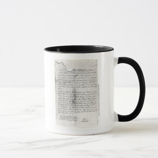 Fragment van de brief van Christopher Mok (Rechts)