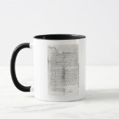 Fragment van de brief van Christopher Mok (Links)