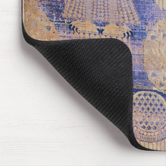 Fragment van de "Shroud of St. Germain" Muismat (Hoek)