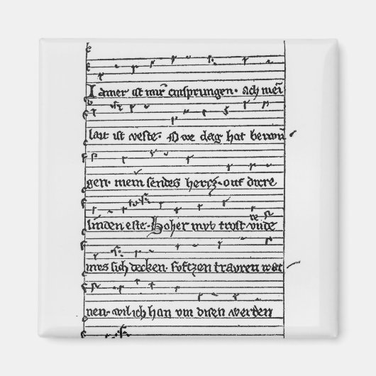 Fragment van een gedicht magneet (Voorkant)