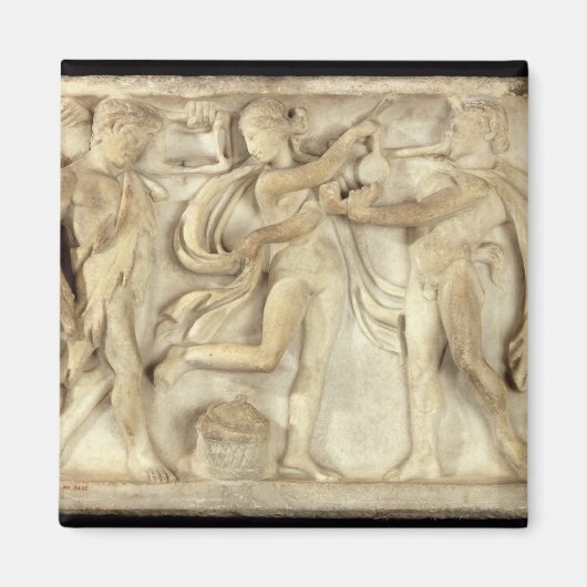 Fragment van een sarcofaag magneet (Voorkant)