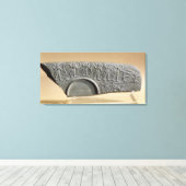 Fragment van het jagers palet canvas afdruk (Insitu (Houten vloer))