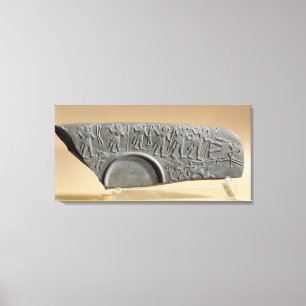 Fragment van het jagers palet canvas afdruk