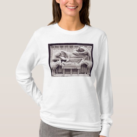 Fragment van het rode scherm t-shirt (Voorkant)
