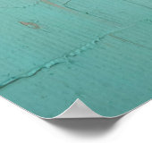 Fragment van kunstschilderij. Portret van een meis Poster (Hoek)