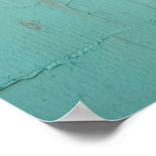 Fragment van kunstschilderij. Portret van een meis Poster (Hoek)