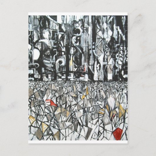 Fragmentary Metropolis Tokyo Briefkaart (Voorkant)