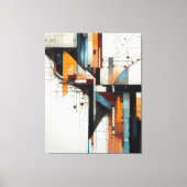 Fragmented City Canvas Afdruk (Voorkant)