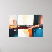 Fragmented Horizon Canvas Afdruk (Voorkant)